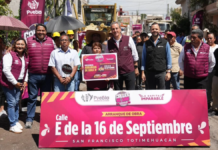 Arranca pavimentación en la calle E de la 16 de Septiembre
