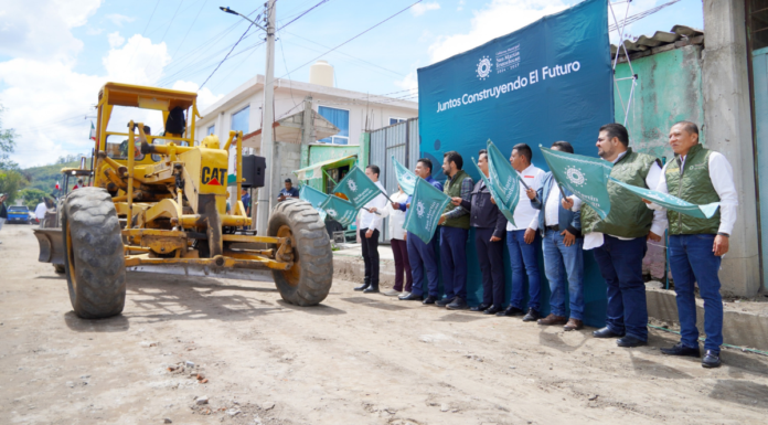 Texmelucan pavimenta más de 57 mil metros cuadrados