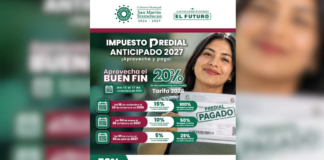 Texmelucan anuncia descuentos para pago del predial 2027