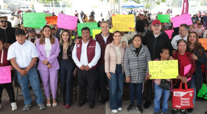 Pepe Chedraui presenta avances en obras y bienestar en Tecola