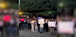 Protestan en Teziutlán por feminicidio de adolescente de 15 años