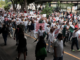 Personal del IMSS en Puebla protesta contra aumento salarial