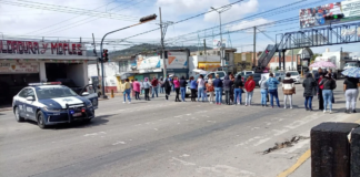 Protestan en Amozoc contra instalación de gasolinera cerca de un kínder