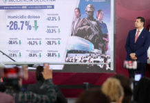 Reportan reducción en 15 delitos en Puebla durante 2026