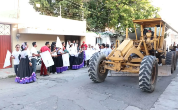 Atlixco rehabilita calle 3 norte en colonia El Ahuehuete