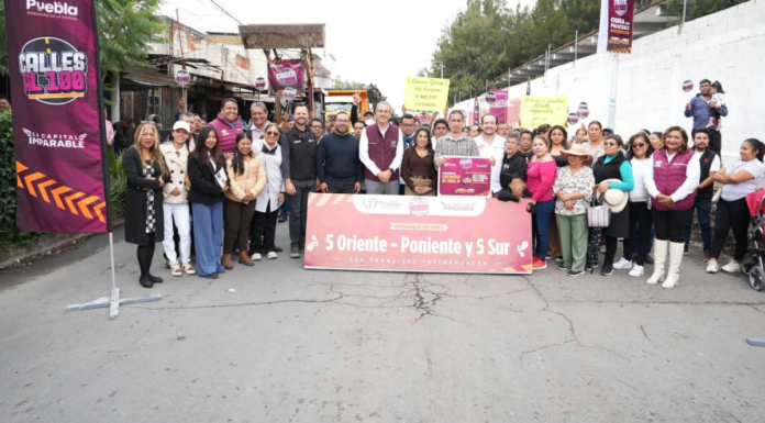 Inicia rehabilitación de tres calles en San Francisco Totimehuacan