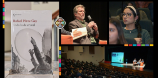 Estudiantes UDLAP conversan con el escritor Rafael Pérez Gay
