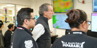 Pepe Chedraui supervisa labores de monitoreo ante lluvias
