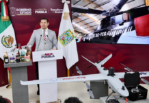 Puebla incorpora helicóptero y drones para combatir delincuencia