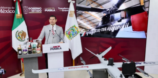 Puebla incorpora helicóptero y drones para combatir delincuencia