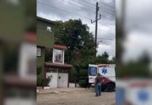 Albañil sufre descarga eléctrica en la federal Tehuacán-Orizaba