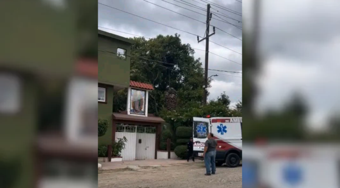 Albañil sufre descarga eléctrica en la federal Tehuacán-Orizaba