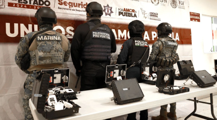Detectan y desmantelan sistema de vigilancia ilegal en Tepeaca